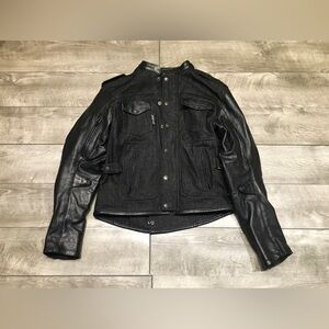 Speed & Strength Women Biker Cafe Racer Motorcycle Riding Leather Jacket Size XS